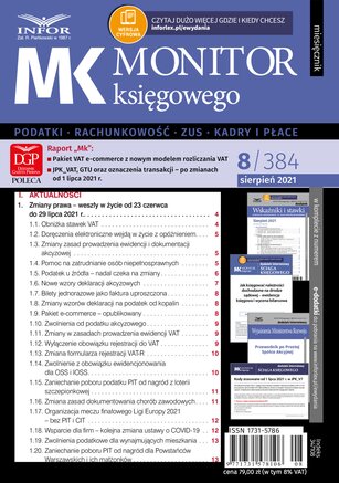 Monitor Księgowego 8/2021