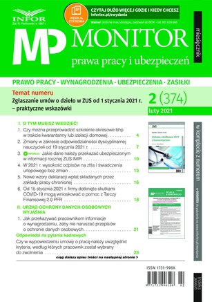 Monitor Prawa Pracy i Ubezpieczeń 2/2021