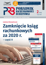 Poradnik Rachunkowości Budżetowej 2/2021