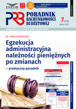 Poradnik Rachunkowości Budżetowej 7/2021