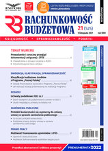 Rachunkowość Budżetowa 21/2021