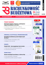 Rachunkowość Budżetowa 24/2021