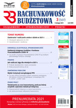 Rachunkowość Budżetowa 3/2021