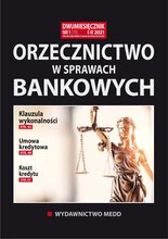 Orzecznictwo w sprawach bankowych 1/2021