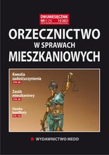 Orzecznictwo w sprawach mieszkaniowych 1/2021