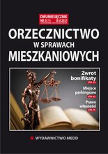 Orzecznictwo w sprawach mieszkaniowych 5/2021