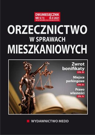 Orzecznictwo w sprawach mieszkaniowych 5/2021
