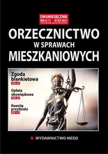 Orzecznictwo w sprawach mieszkaniowych 6/2021