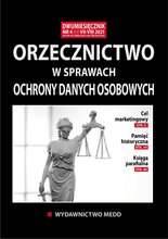 Orzecznictwo w sprawach ochrony danych osobowych 4/2021