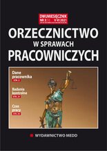 Orzecznictwo w sprawach pracowniczych 3/2021