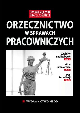 Orzecznictwo w sprawach pracowniczych 6/2021