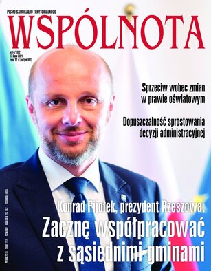 Pismo Samorządu Terytorialnego WSPÓLNOTA 14/2021