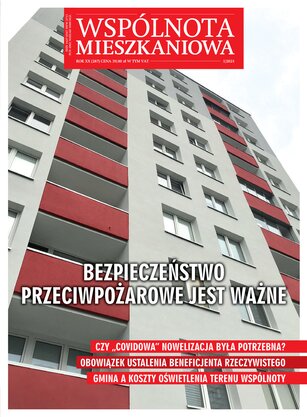 Wspólnota Mieszkaniowa 1/2021