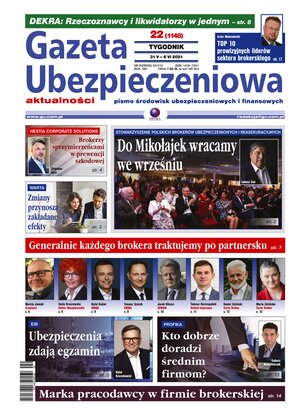 Gazeta Ubezpieczeniowa 22/2021