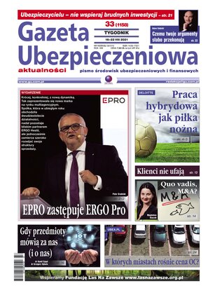 Gazeta Ubezpieczeniowa 33/2021