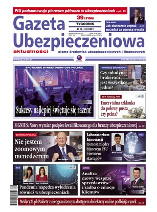 Gazeta Ubezpieczeniowa 39/2021