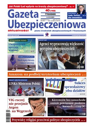 Gazeta Ubezpieczeniowa 40/2021