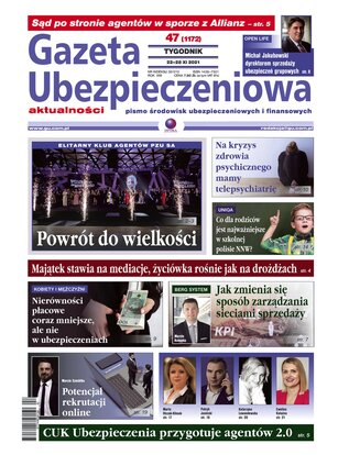 Gazeta Ubezpieczeniowa 47/2021