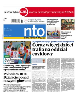 Nowa Trybuna Opolska 295/2021