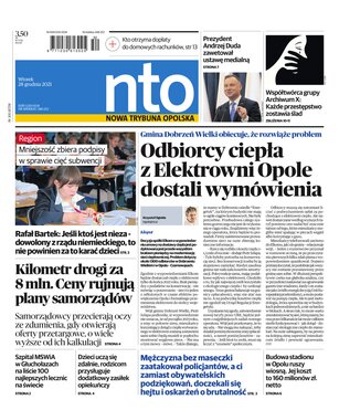 Nowa Trybuna Opolska 301/2021