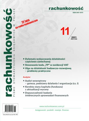 Rachunkowość 11/2021