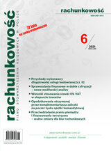 Rachunkowość 6/2021