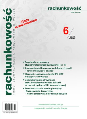 Rachunkowość 6/2021