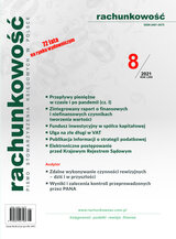 Rachunkowość 8/2021