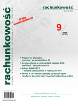 Rachunkowość 9/2021