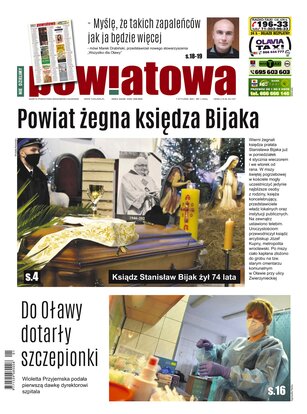 Gazeta Powiatowa - Wiadomości Oławskie 1/2021