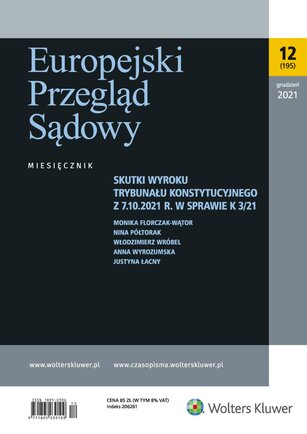 Europejski Przegląd Sądowy 12/2021
