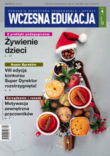 Wczesna Edukacja. Poradnik Dyrektora Przedszkola i Szkoły 4/2021
