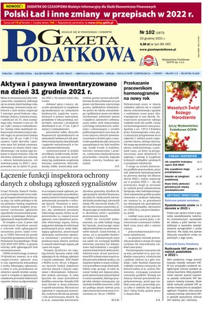 Gazeta Podatkowa 102/2021