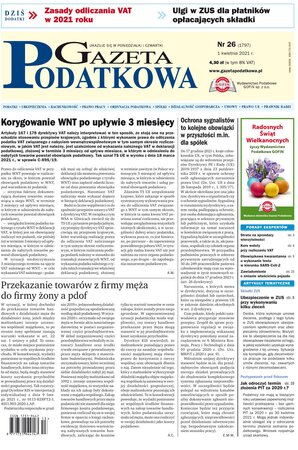 Gazeta Podatkowa 26/2021