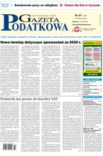 Gazeta Podatkowa 27/2021