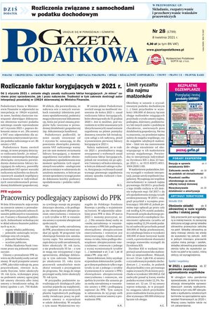 Gazeta Podatkowa 28/2021