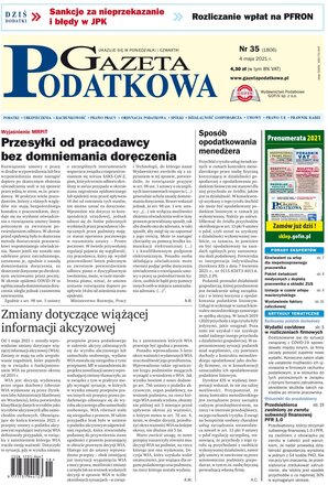 Gazeta Podatkowa 35/2021