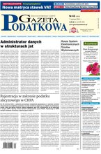 Gazeta Podatkowa 45/2021