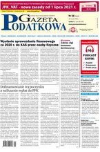 Gazeta Podatkowa 58/2021