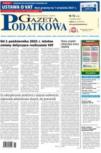 Gazeta Podatkowa 72/2021