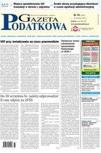 Gazeta Podatkowa 74/2021