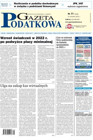 Gazeta Podatkowa 77/2021