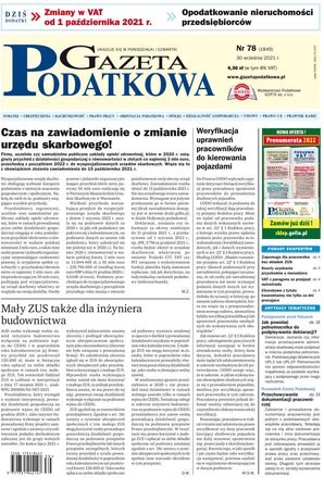 Gazeta Podatkowa 78/2021