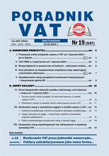 Poradnik VAT 19/2021
