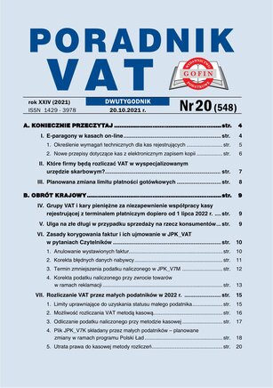 Poradnik VAT 20/2021