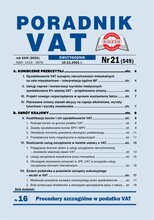 Poradnik VAT 21/2021