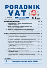 Poradnik VAT 7/2021