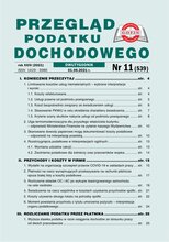 Przegląd Podatku Dochodowego 11/2021