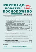 Przegląd Podatku Dochodowego 14/2021