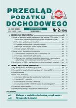 Przegląd Podatku Dochodowego 2/2021